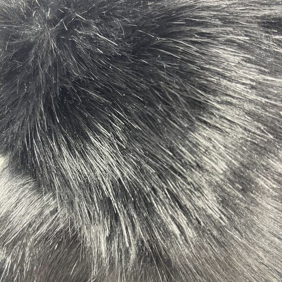 POLO RALPH LAUREN Hat Adult OS Faux Fur Trapper Chapka Ear Flap Ski Winter Black - Picture 10 of 12